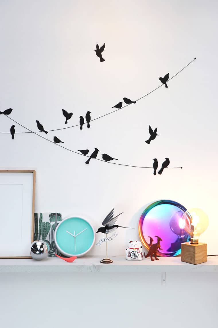 Assembli 3D Papieren stadsvogels collectie